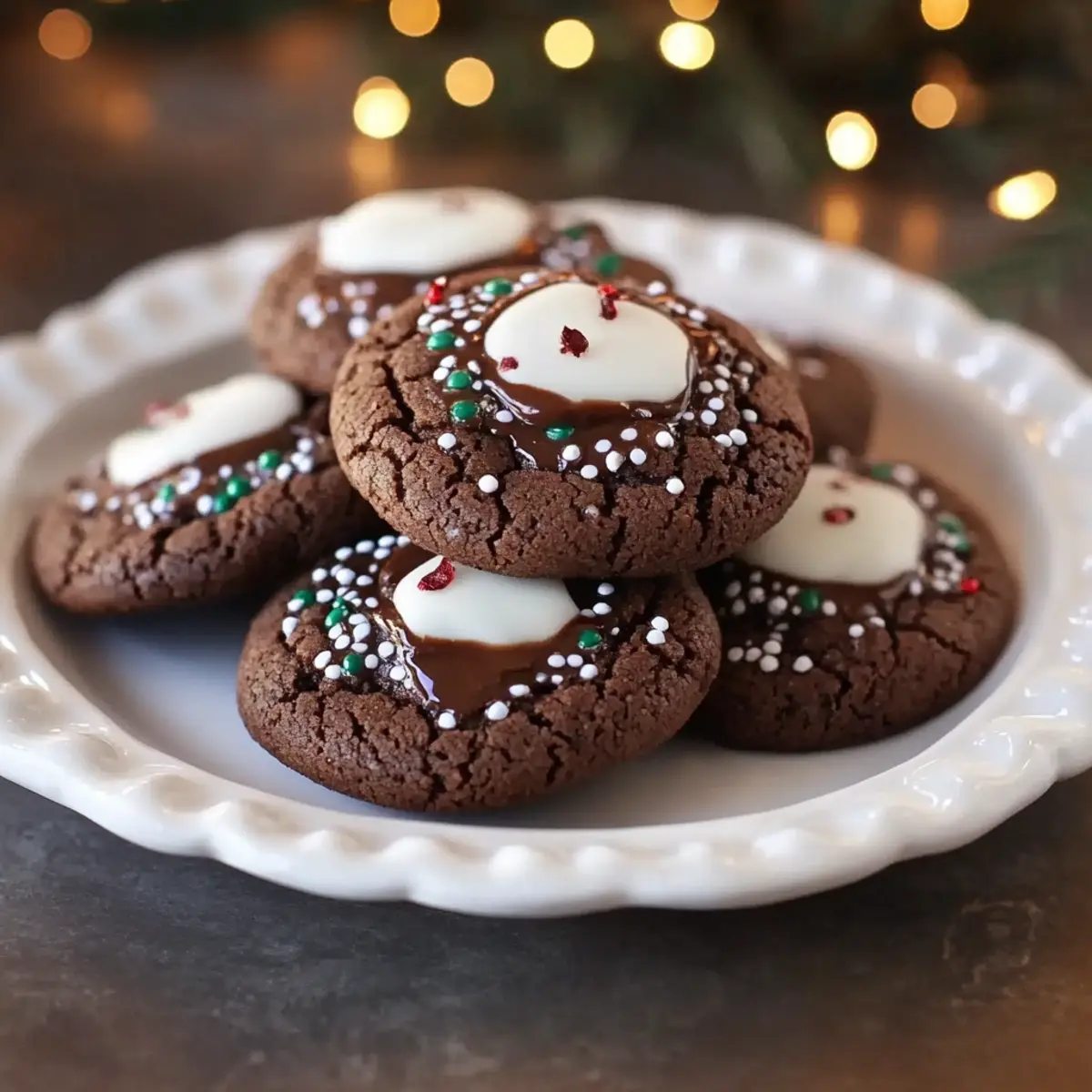 Hot Cocoa Cookies