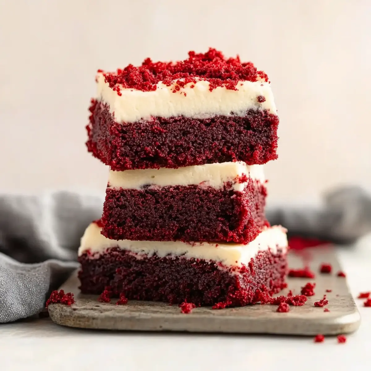 Red Velvet Brownies