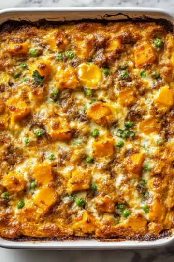 Sweet Potato Egg Casserole