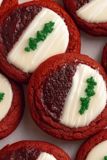 Red Velvet Pan-Banging Cookies