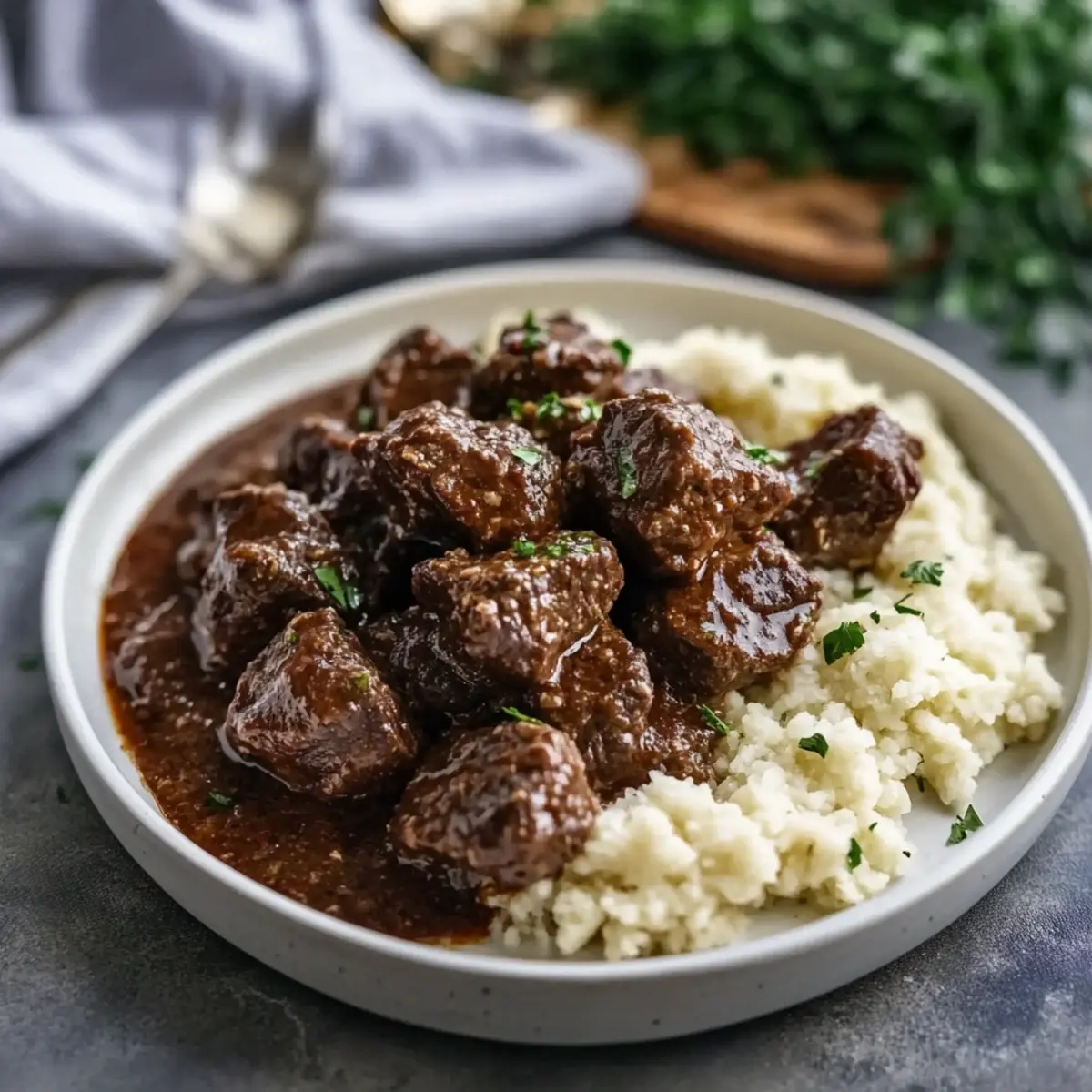 Crockpot Steak Bites