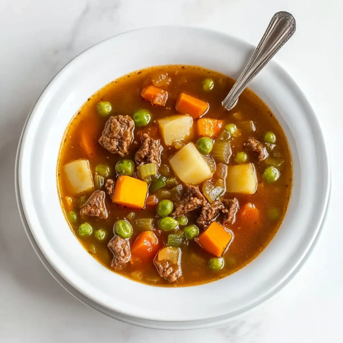 Old-Fashioned Vegetable Beef Soup
