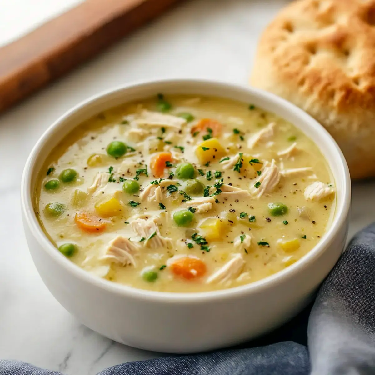 Easy Chicken Pot Pie Soup