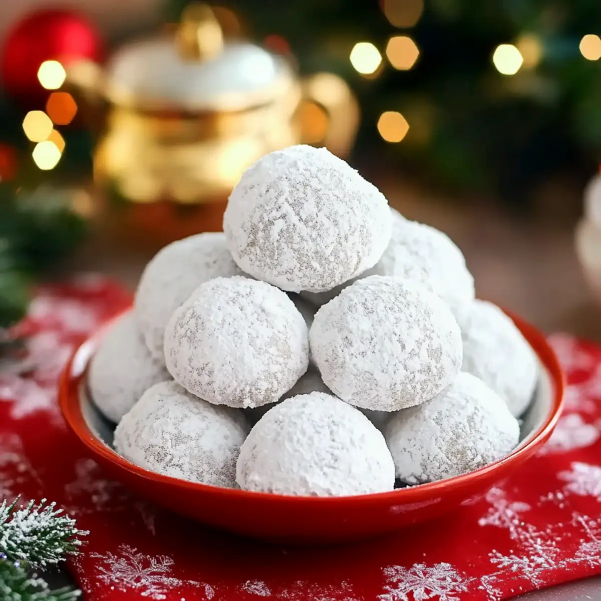 Classic Christmas Cookies Russian Tea Cakes