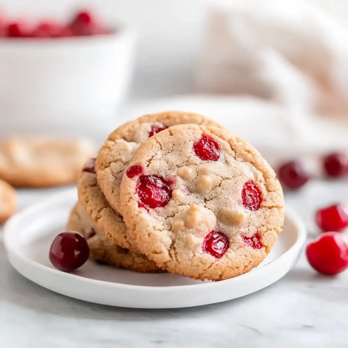 Cherry Almond Cookies