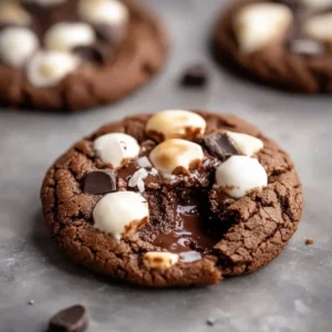 Hot Chocolate Cookies