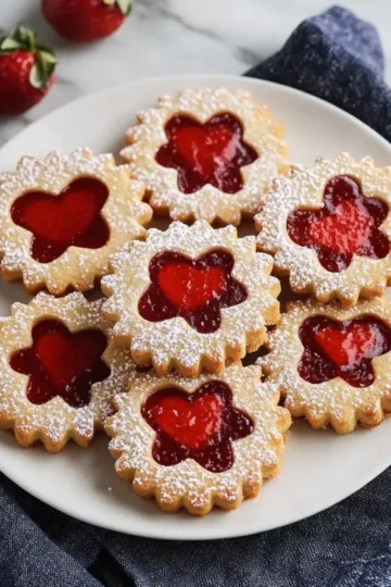 Soft and Sweet Linzer Cookies