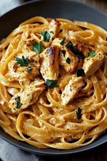 Easy Cowboy Butter Chicken Linguine