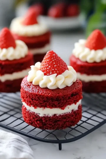 Mini Red Velvet Cakes