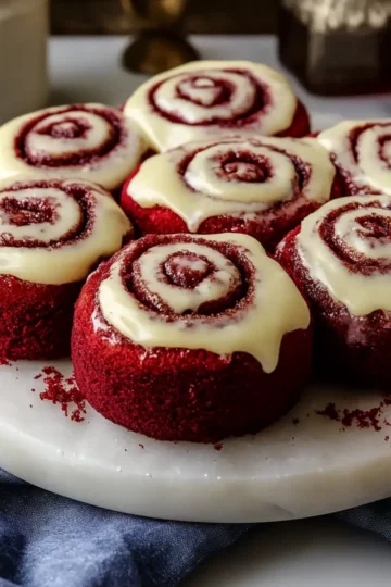 Red Velvet Cinnamon Rolls