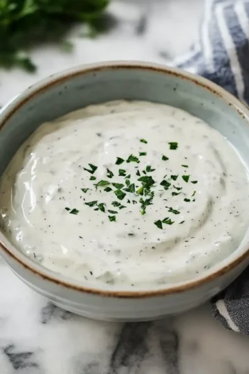 Creamy Horseradish Sauce for Prime Rib