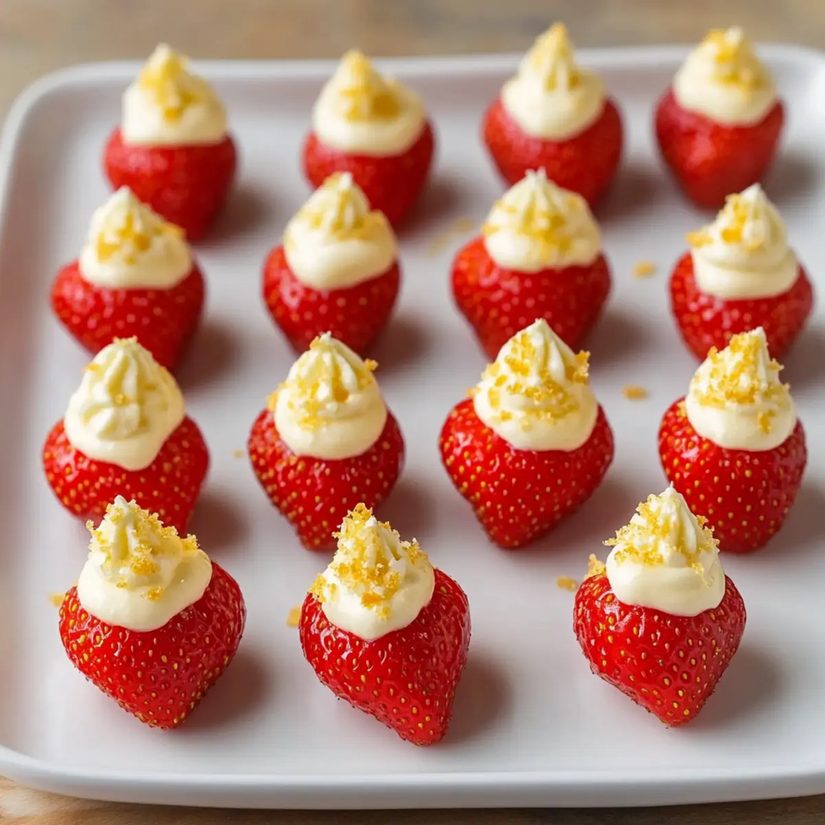 Deviled Strawberries
