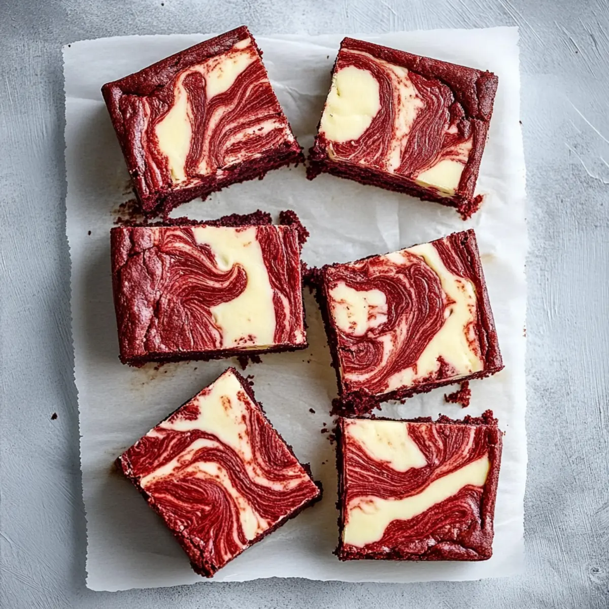 Red Velvet Cheesecake Brownies