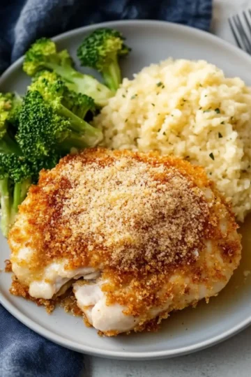 Longhorn Parmesan Crusted Chicken