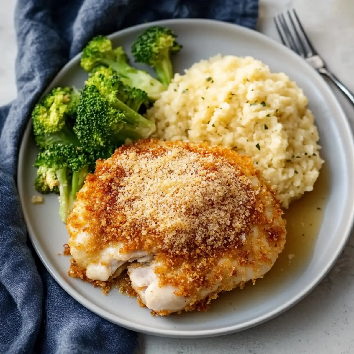 Longhorn Parmesan Crusted Chicken