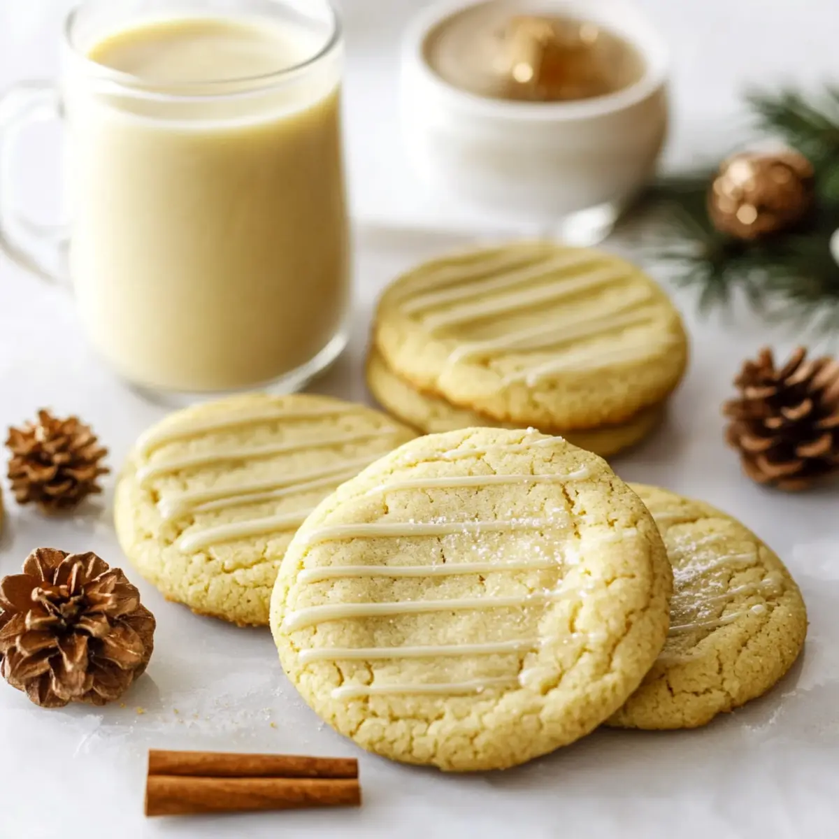 Eggnog Cookies