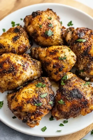 Oven Baked Chicken Thighs