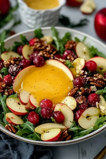 Sweet Christmas Apple Salad