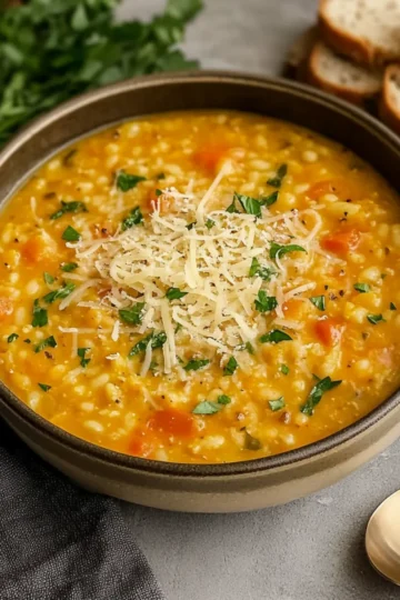 Easy Italian Penicillin Soup