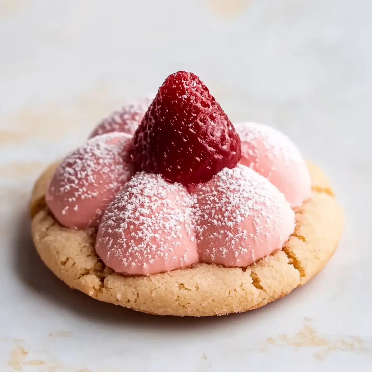 Strawberry Kiss Cookies