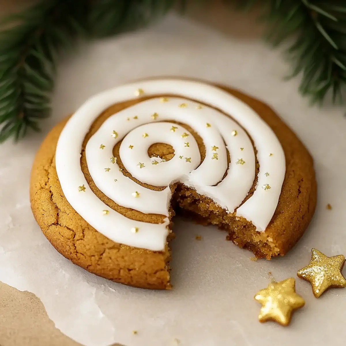 Crumbl Gingerbread Cookies Copycat Recipe