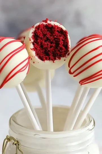 Red Velvet Cake Pops