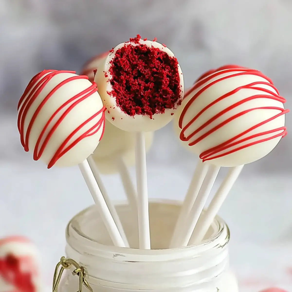 Red Velvet Cake Pops