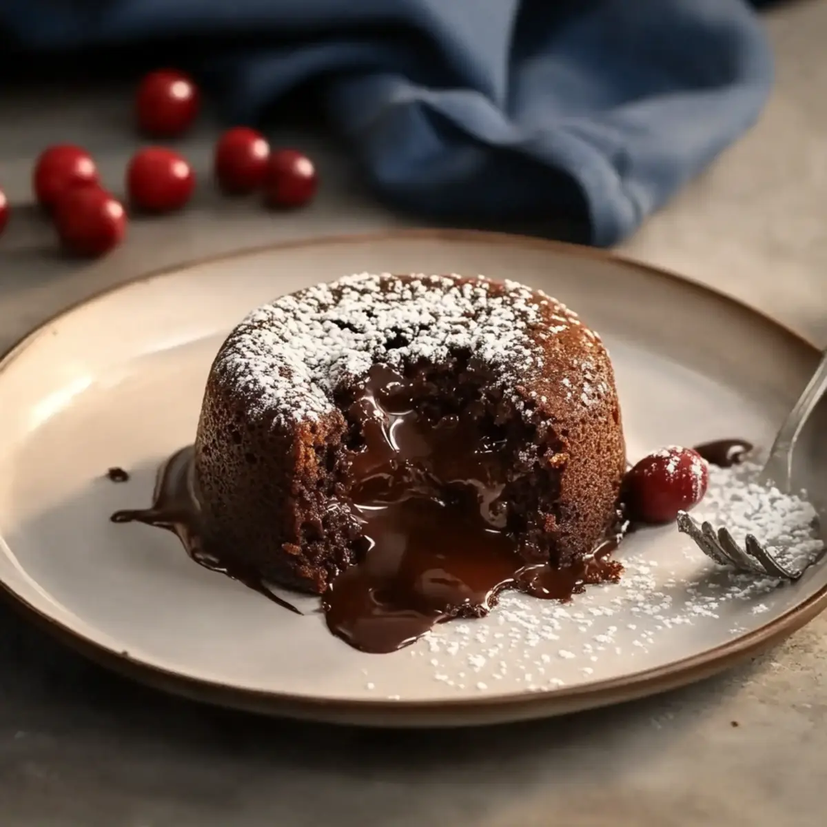Molten Chocolate Lava Cake Recipe