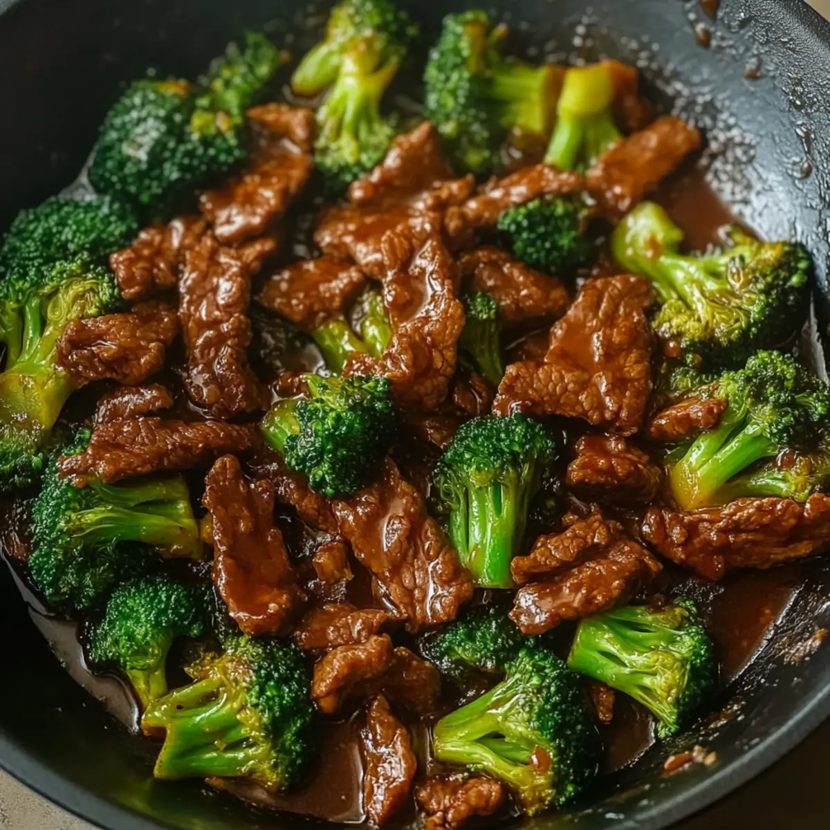 Chinese Beef and Broccoli