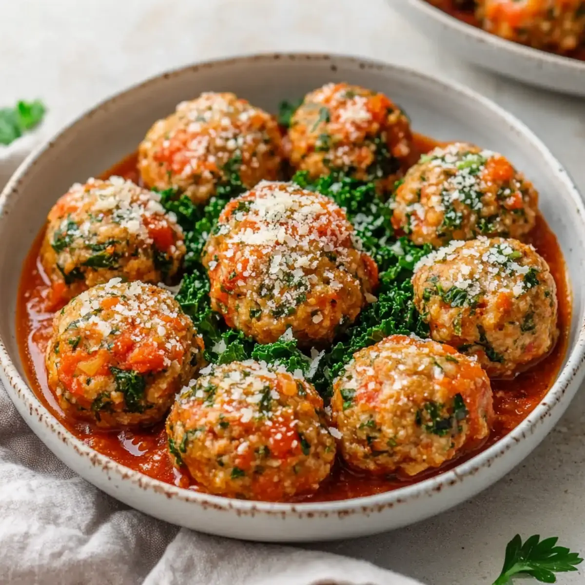 Ground Turkey and Kale Meatballs