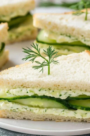 Cucumber Tea Sandwiches