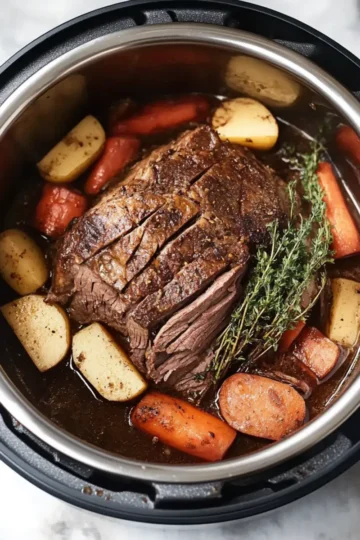 Tender Instant Pot Pot Roast