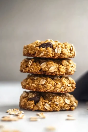 Healthy Pumpkin Oat Cookies