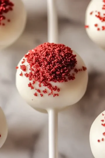 Red Velvet Cake Pops