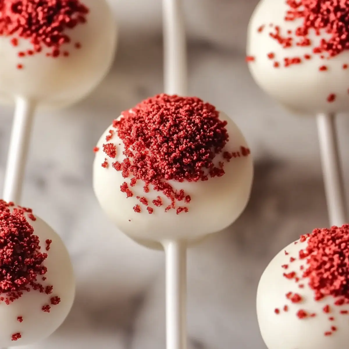 Red Velvet Cake Pops