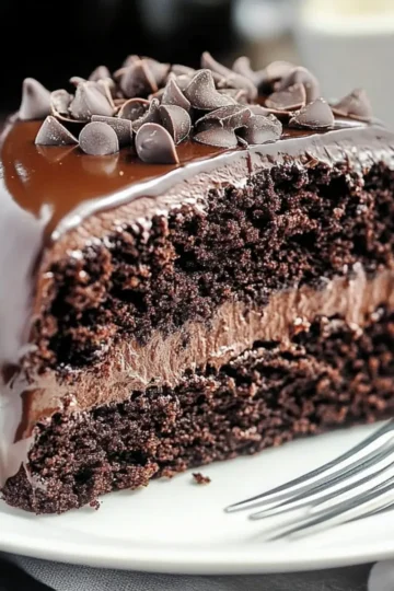 Chocolate Cake with Mayonnaise