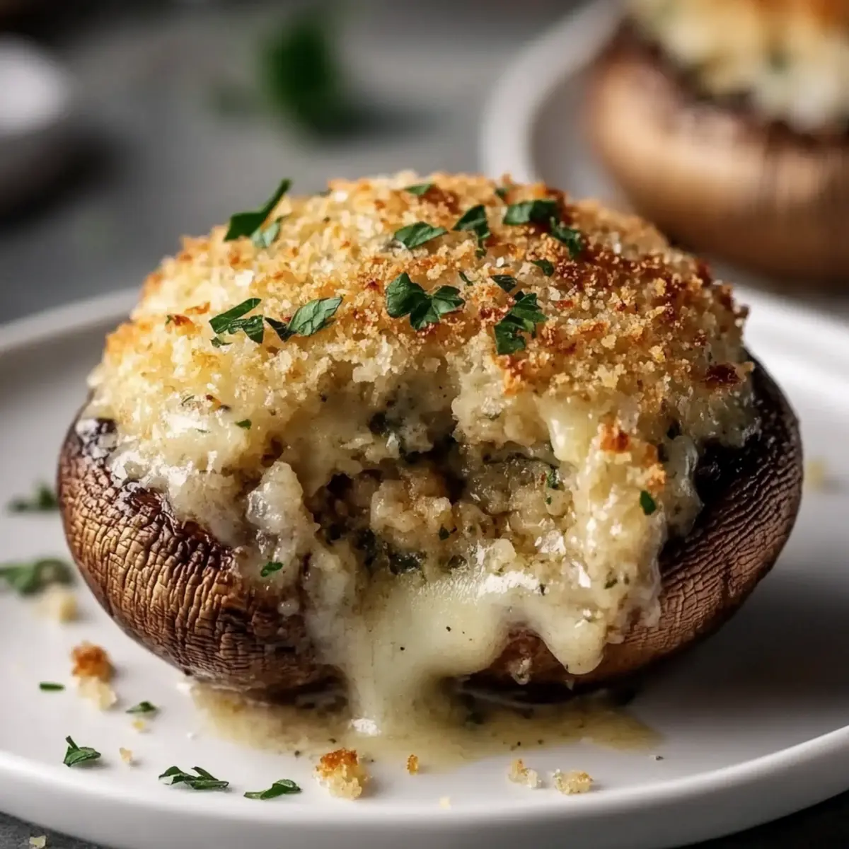 Olive Garden Stuffed Mushrooms