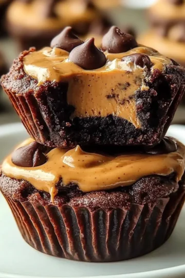 Peanut Butter Brownie Cups