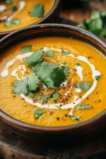 Sweet Potato Coconut Soup