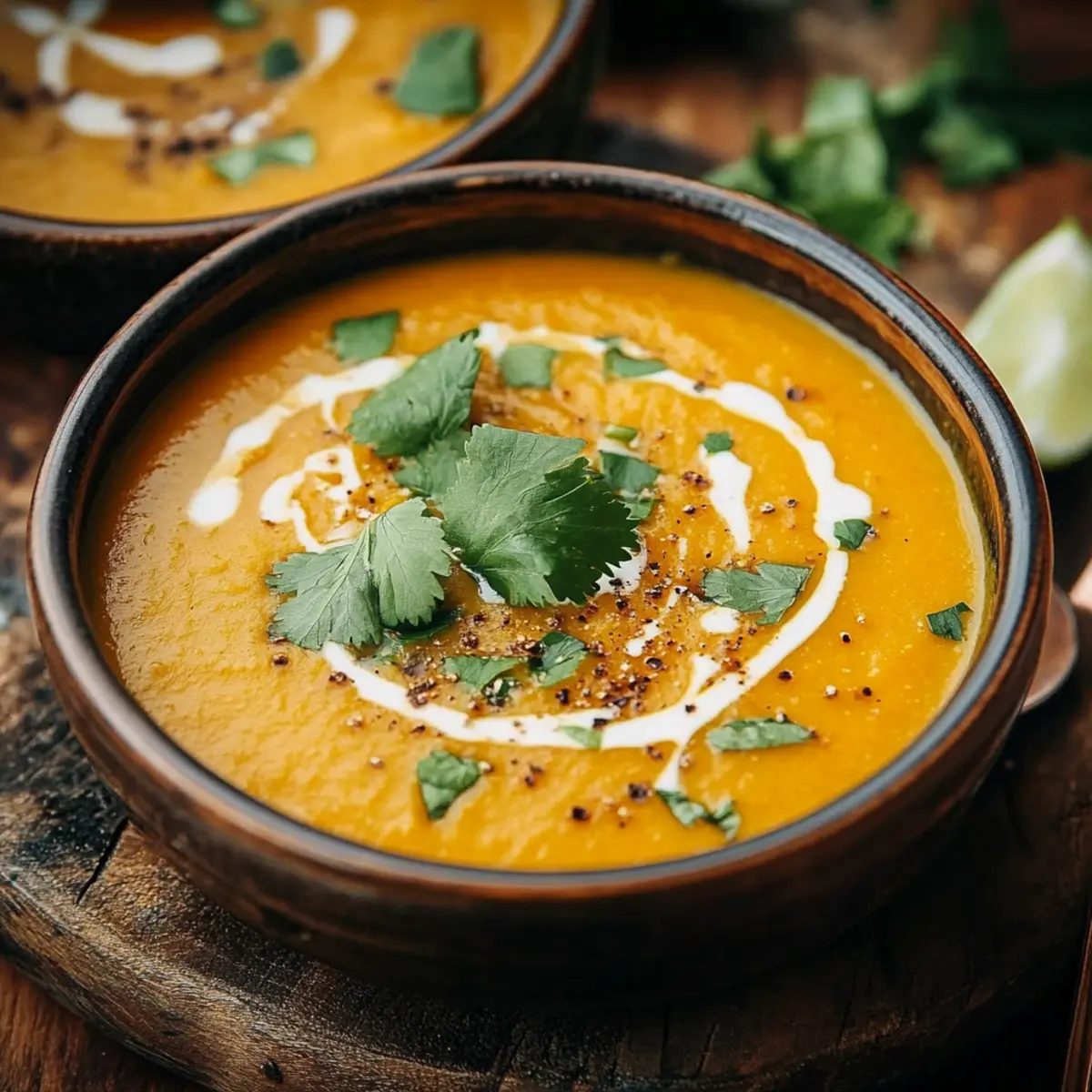 Sweet Potato Coconut Soup