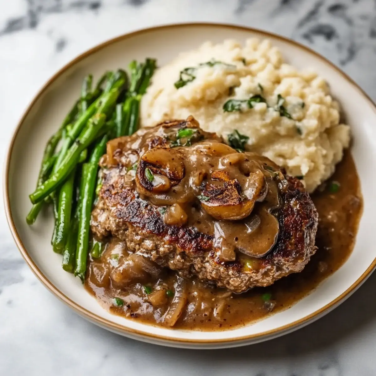 Easy Salisbury Steak Recipe