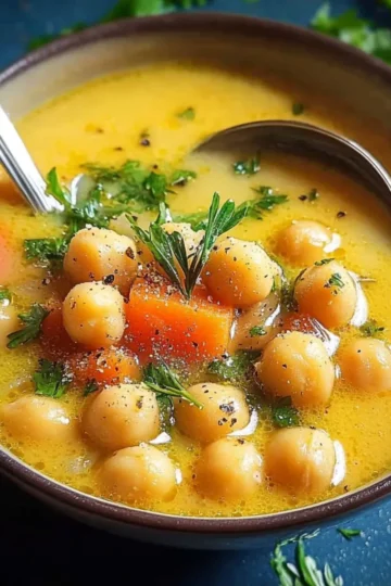 Greek Chickpea Soup