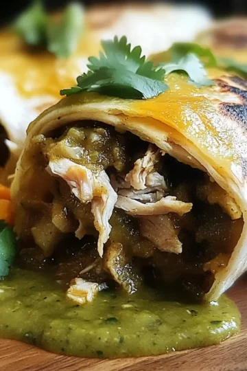 Chili Verde Hatch Burritos