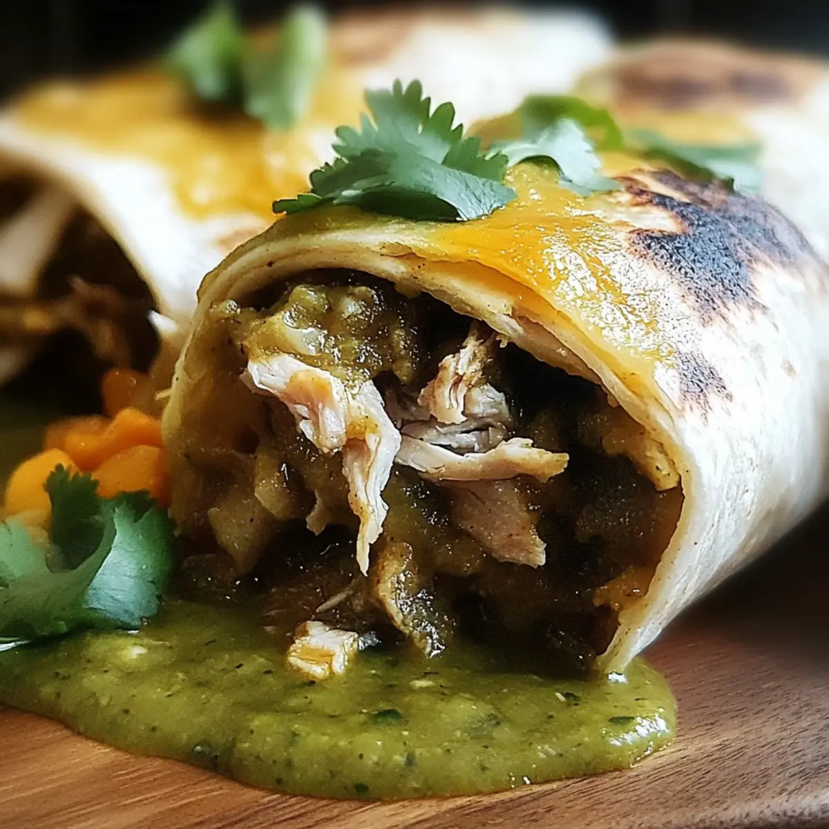 Chili Verde Hatch Burritos