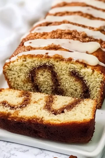 Cinnamon Keto Eggnog Bread