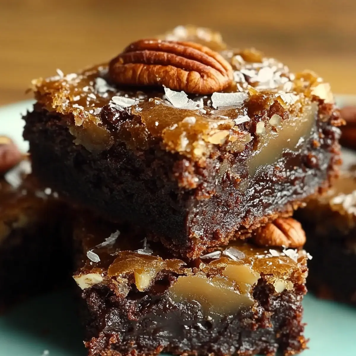 German Chocolate Pecan Brownies