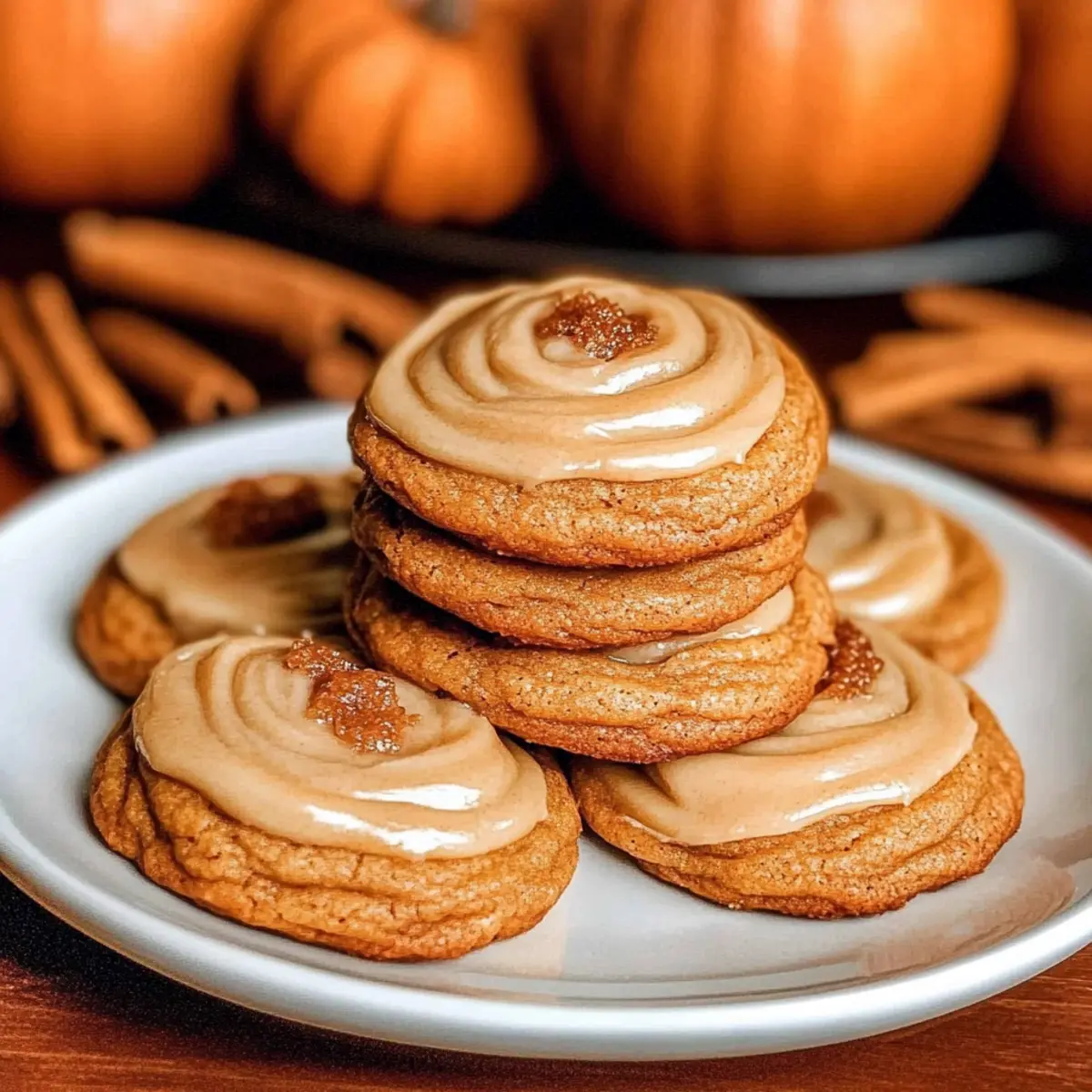 Pumpkin Spice Latte Cookies
