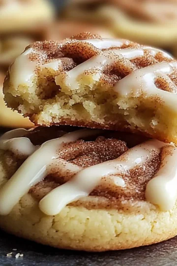 Cinnamon Roll Cheesecake Cookies