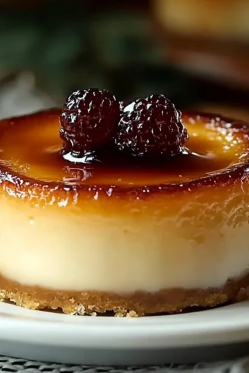Mini Crème Brûlée Cheesecake