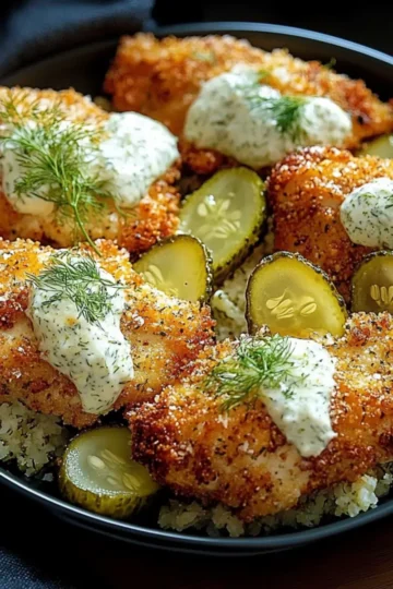 Dill Pickle Parmesan Chicken